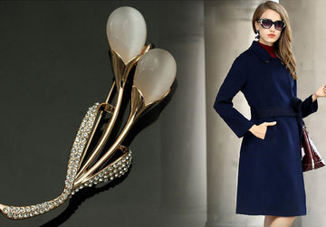Velvet Pin Brooch