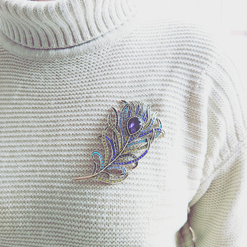 Diamond Glow Brooch