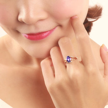 Sleek Halo Ring