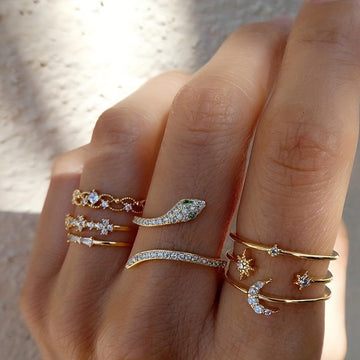 Golden Crown Ring