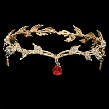 Velvet Crown Clips