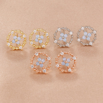 Simple Stud Earrings