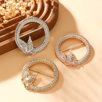 Rosy Glow Brooch
