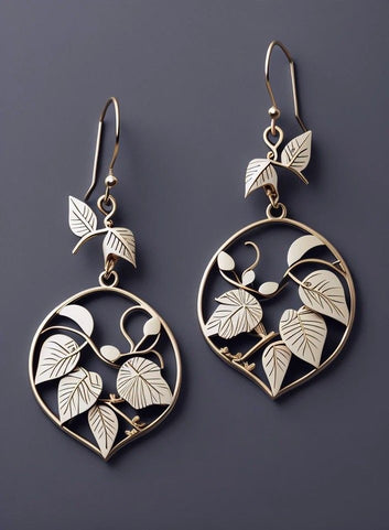 Petal Drop Earrings