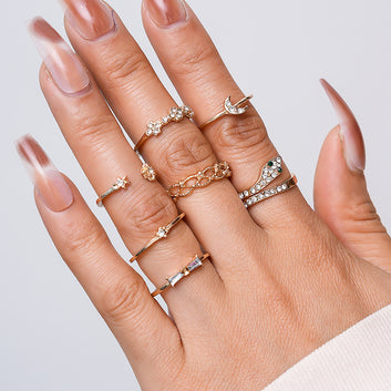 Golden Crown Ring