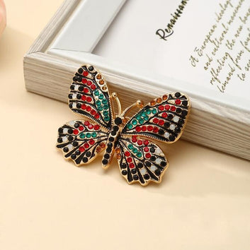 Rosy Glow Brooch