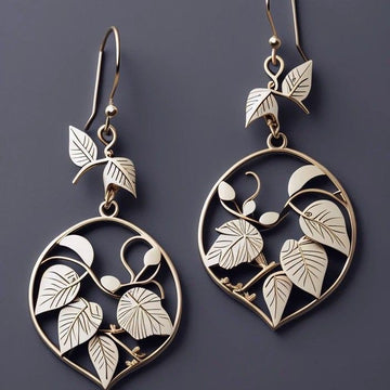 Petal Drop Earrings