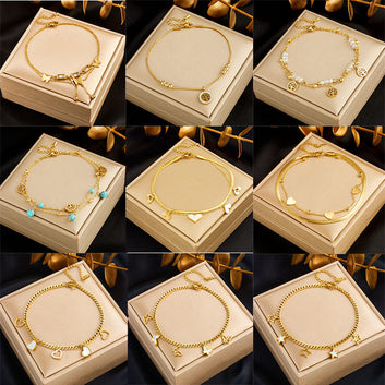 Sea Breeze Anklets